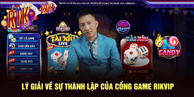 Sự thành lập của Rikvip có sự đồng hành của CEO Bùi Huy Tuấn