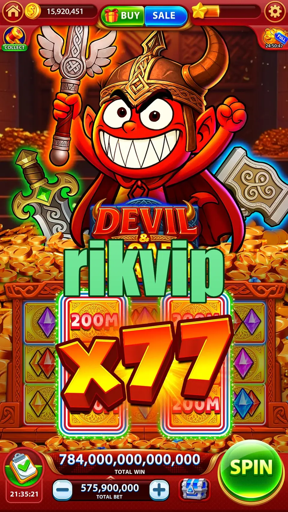 rikvip Ảnh chụp màn hình Chính thức APK